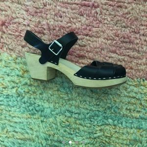 Swedish Hasbeens Toffel clog sandals